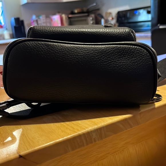 Coach Black leather with strap that can be changed from left to right - Picture 3 of 4